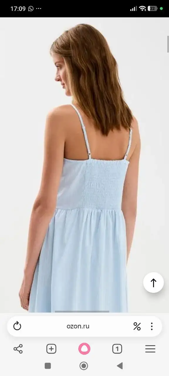 Джинсовый сарафан Gloria Jeans размер 42 (S) - Платья и сарафаны (Одежда) в Владивосток