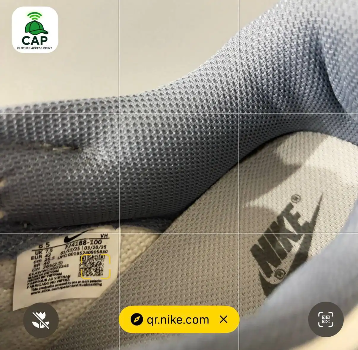 Кроссовки Nike Dunk Low Retro SE бело-серые - Обувь (Одежда) в Владивосток