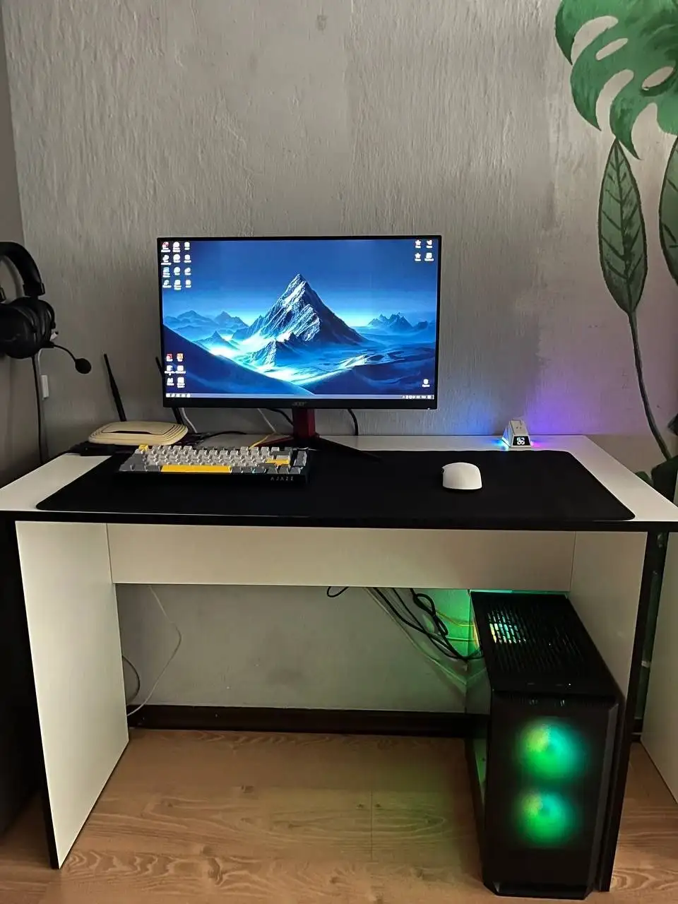 Продажа игрового компьютера с монитором и периферией - Компьютеры и комплектующие (Электроника) в Владивосток