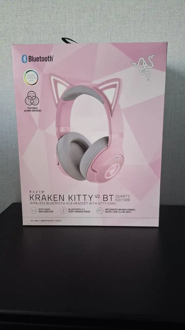 Продам беспроводные наушники Razer Kraken Kitty V2 BT - Наушники (Электроника) в Владивосток