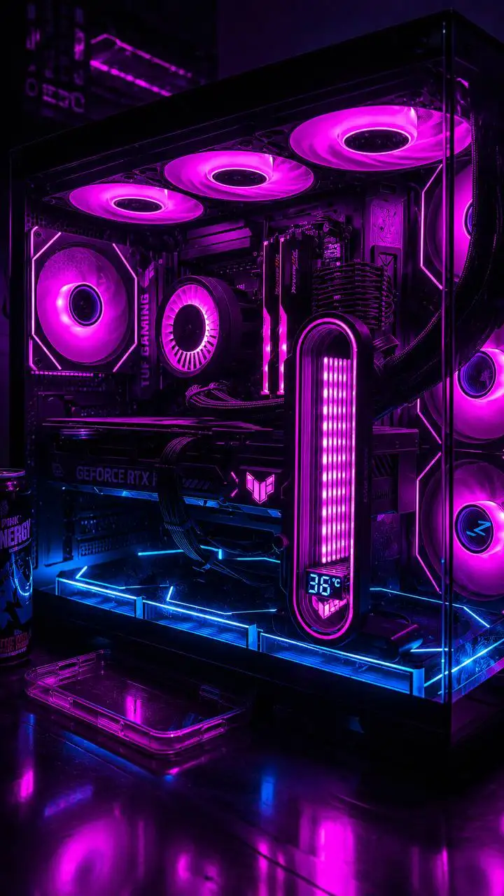 Игровой ПК с RTX5070 и R7 7800X3D - Компьютеры (Электроника) в Владивосток
