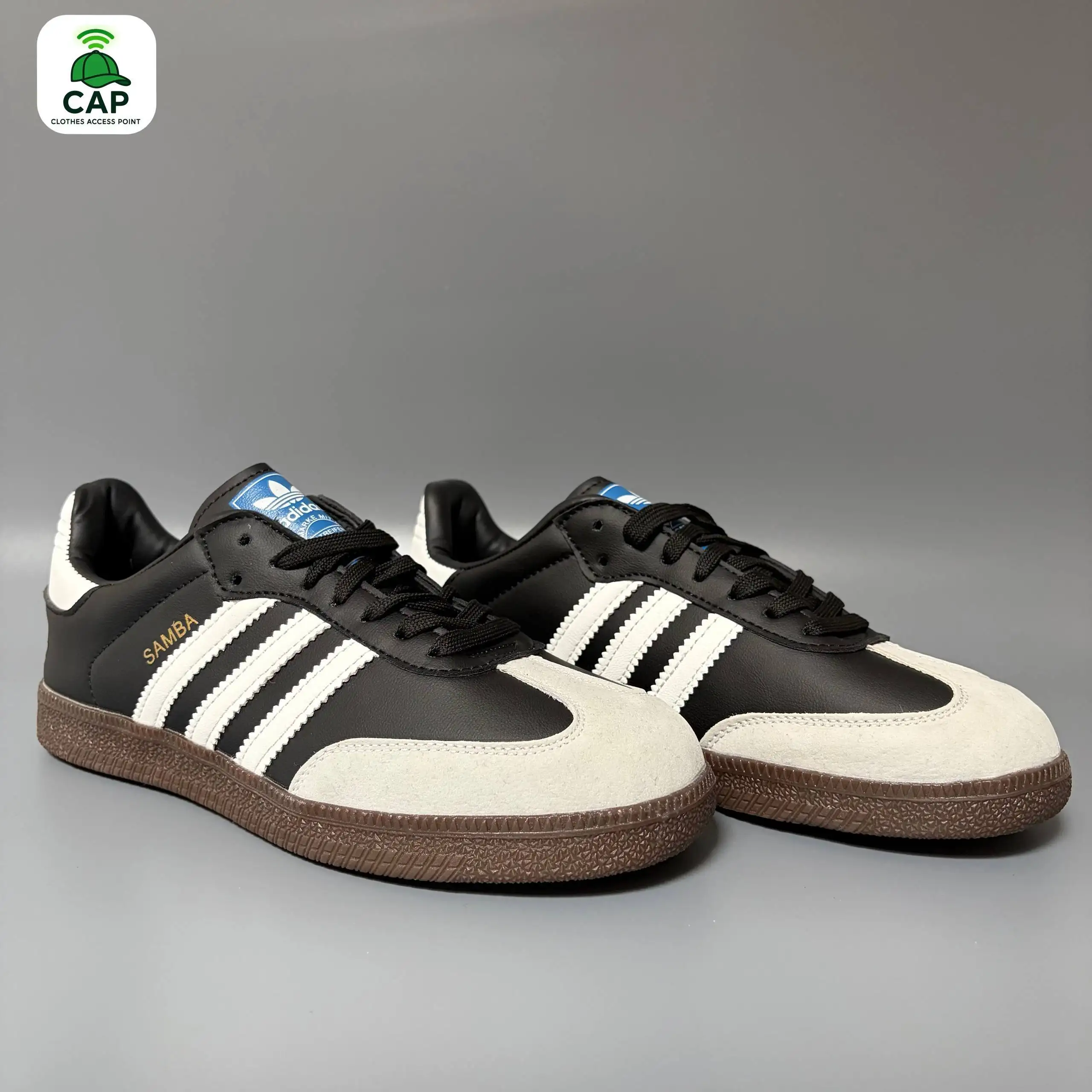 Кроссовки Adidas Samba черно-белые - Обувь (Одежда) в Владивосток