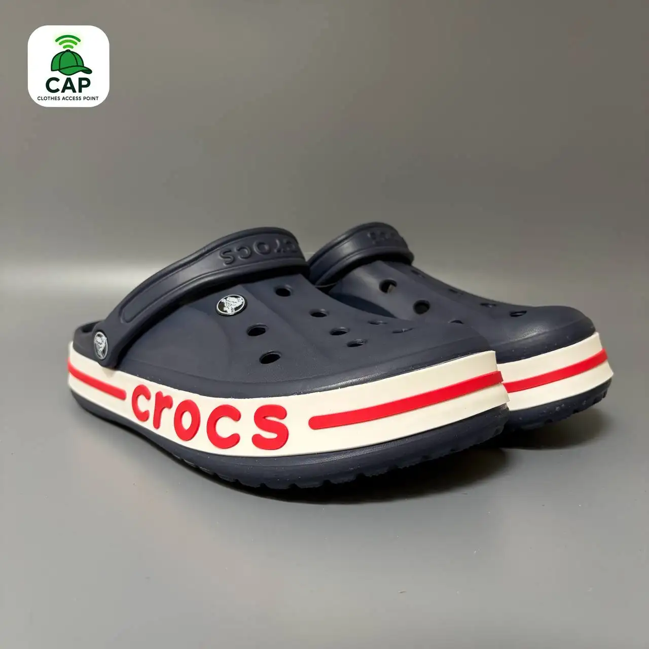 Тапочки Crocs синие - Одежда в Владивосток