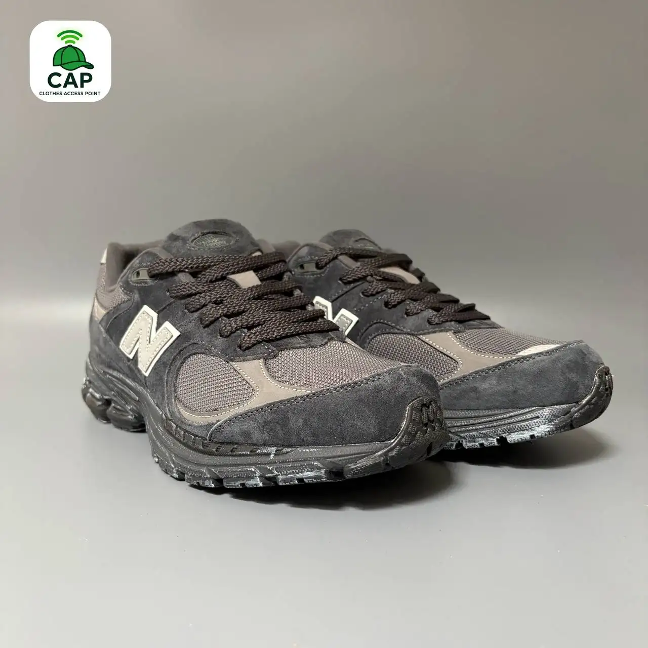Кроссовки New Balance 2002R тёмно-серые - Обувь (Одежда) в Владивосток