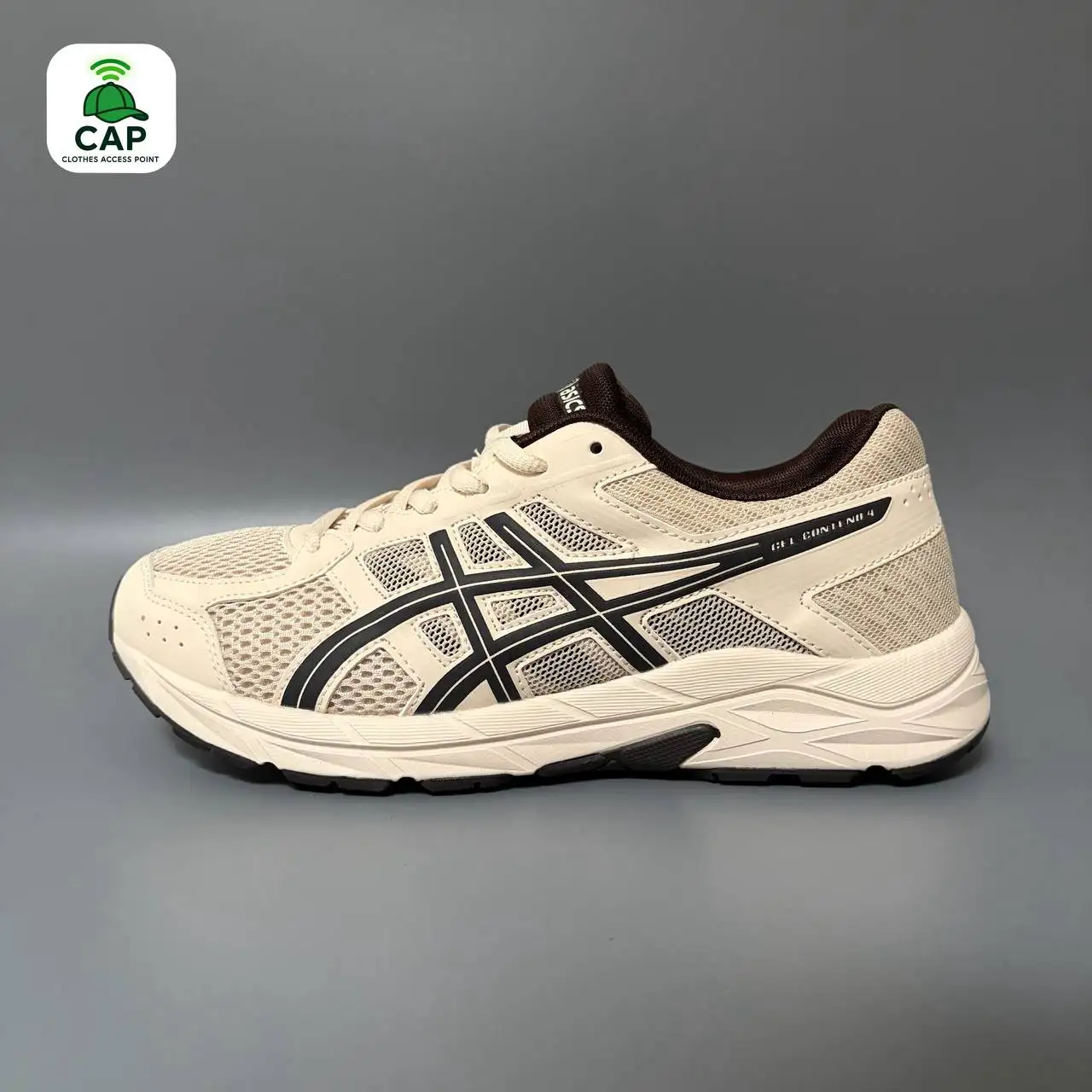 Кроссовки Asics Gel Contend 4 бежевые - Обувь (Одежда) в Владивосток