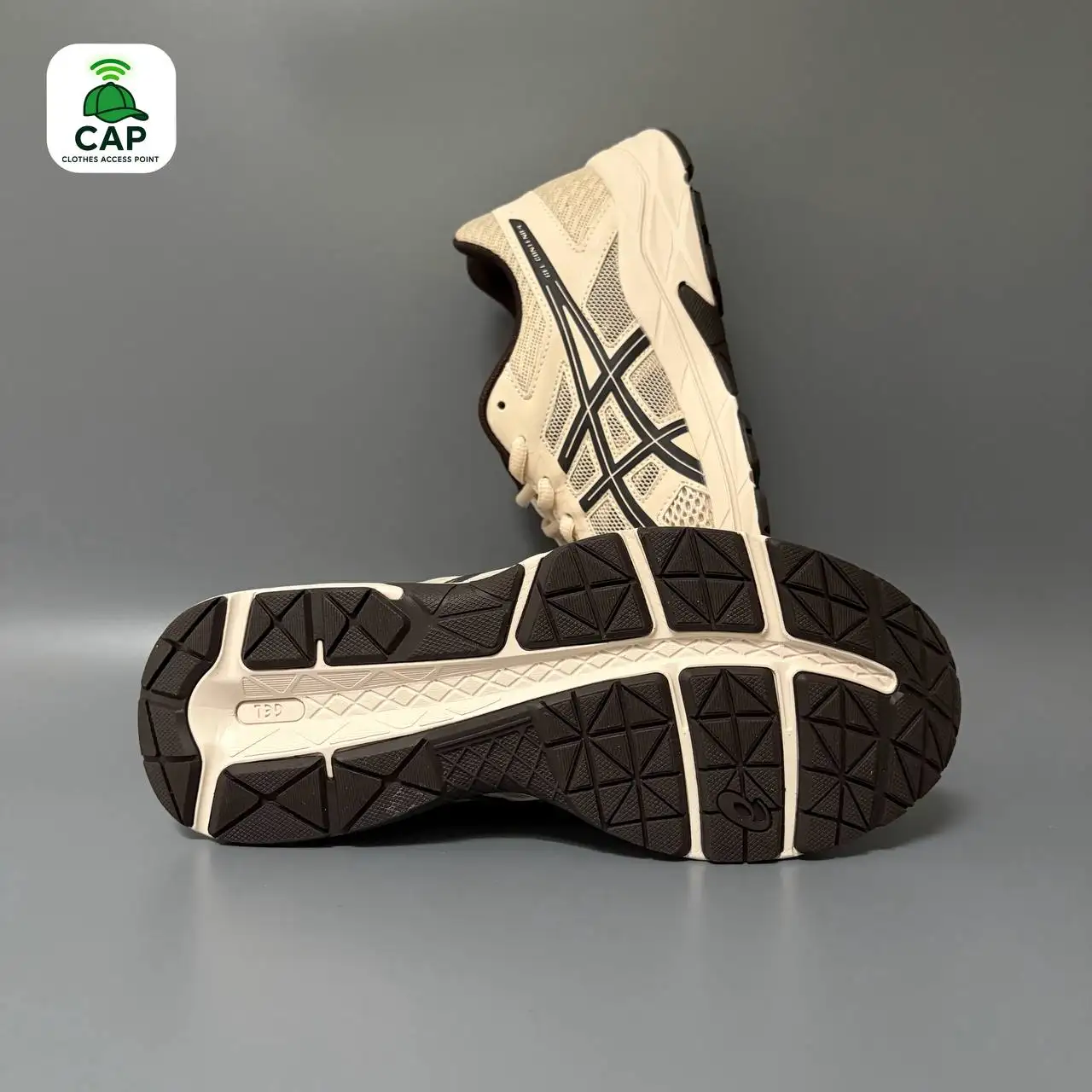Кроссовки Asics Gel Contend 4 бежевые - Обувь (Одежда) в Владивосток