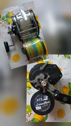 Силовая катушка Daiwa на тунца с шнуром 120LB - Рыболовные снасти в Владивосток