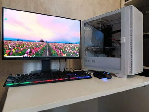 Персональный компьютер с монитором Intel i5-9400 GTX 2060 - Профессиональное освещение в Владивосток