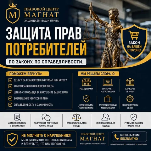 Защита прав потребителей: юридическая помощь в спорах с продавцами и исполнителями - Чистка и обслуживание техники в Владивосток