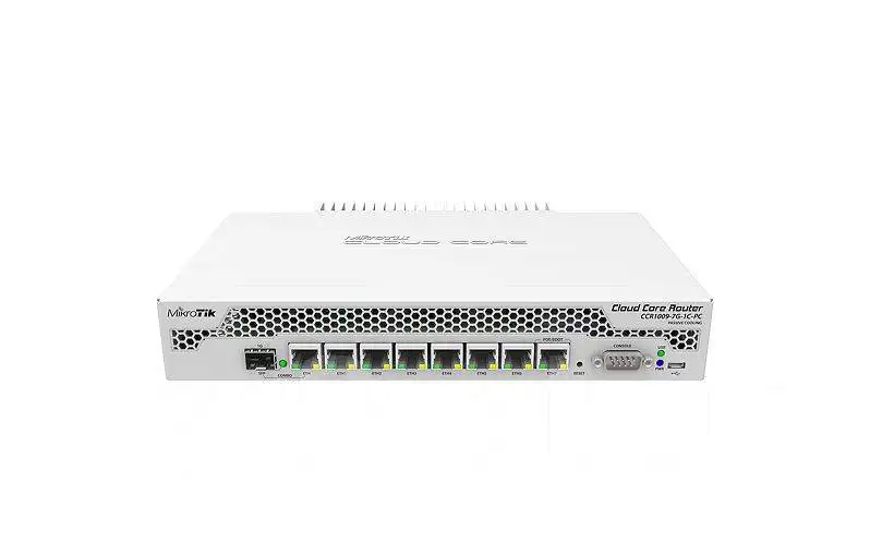 Продам маршрутизатор Mikrotik CCR1009-7G-1C-1S+PC - Сетевое оборудование (Электроника) в Владивосток