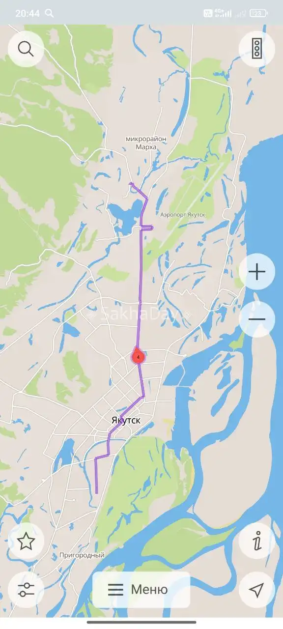 На 4 маршруте только один автобус