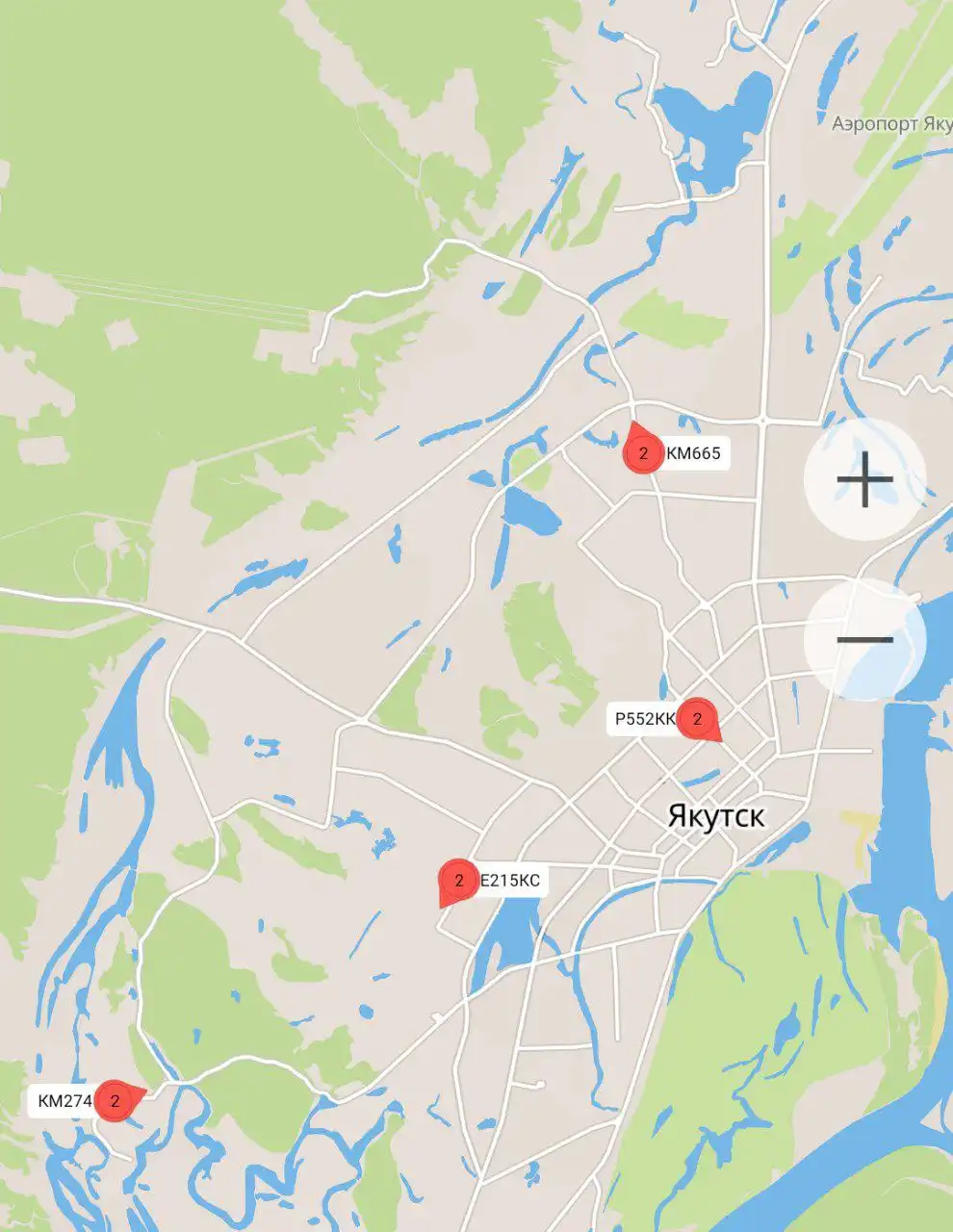 Проблема с автобусами в Якутске