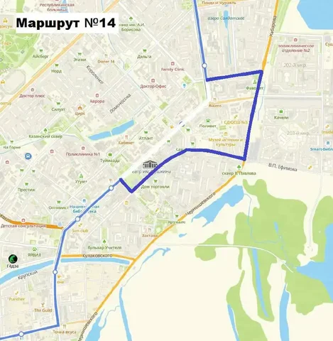 Маршрут №14 в Якутске - самый популярный городской маршрут - Услуги в Якутск