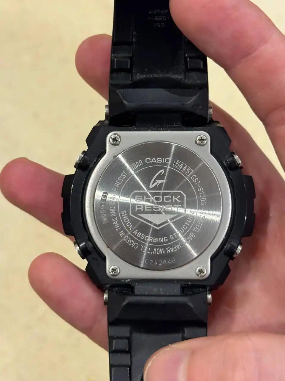 CASIO G-SHOCK GST-S100G-1BDR