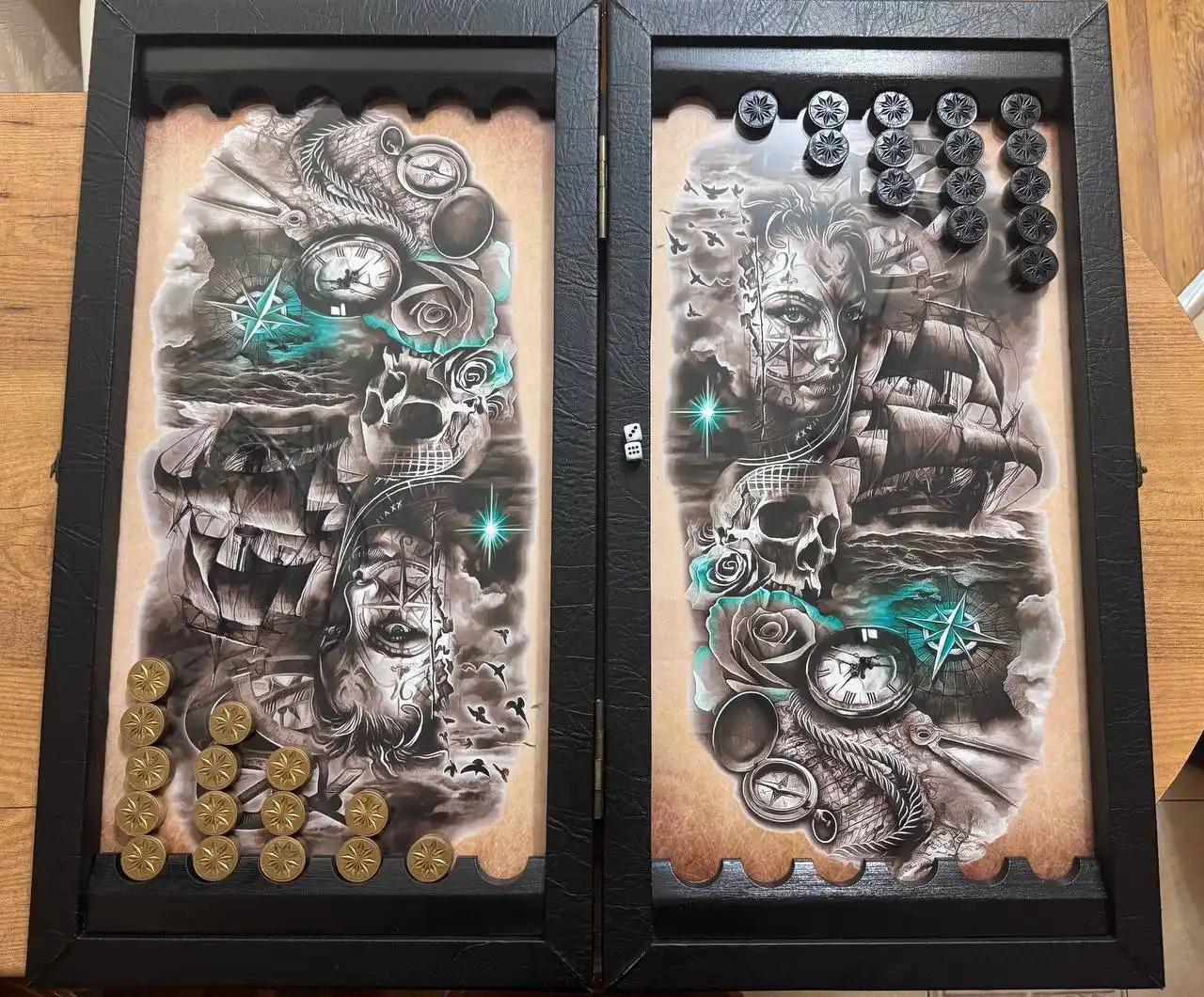 Нарды ручной работы