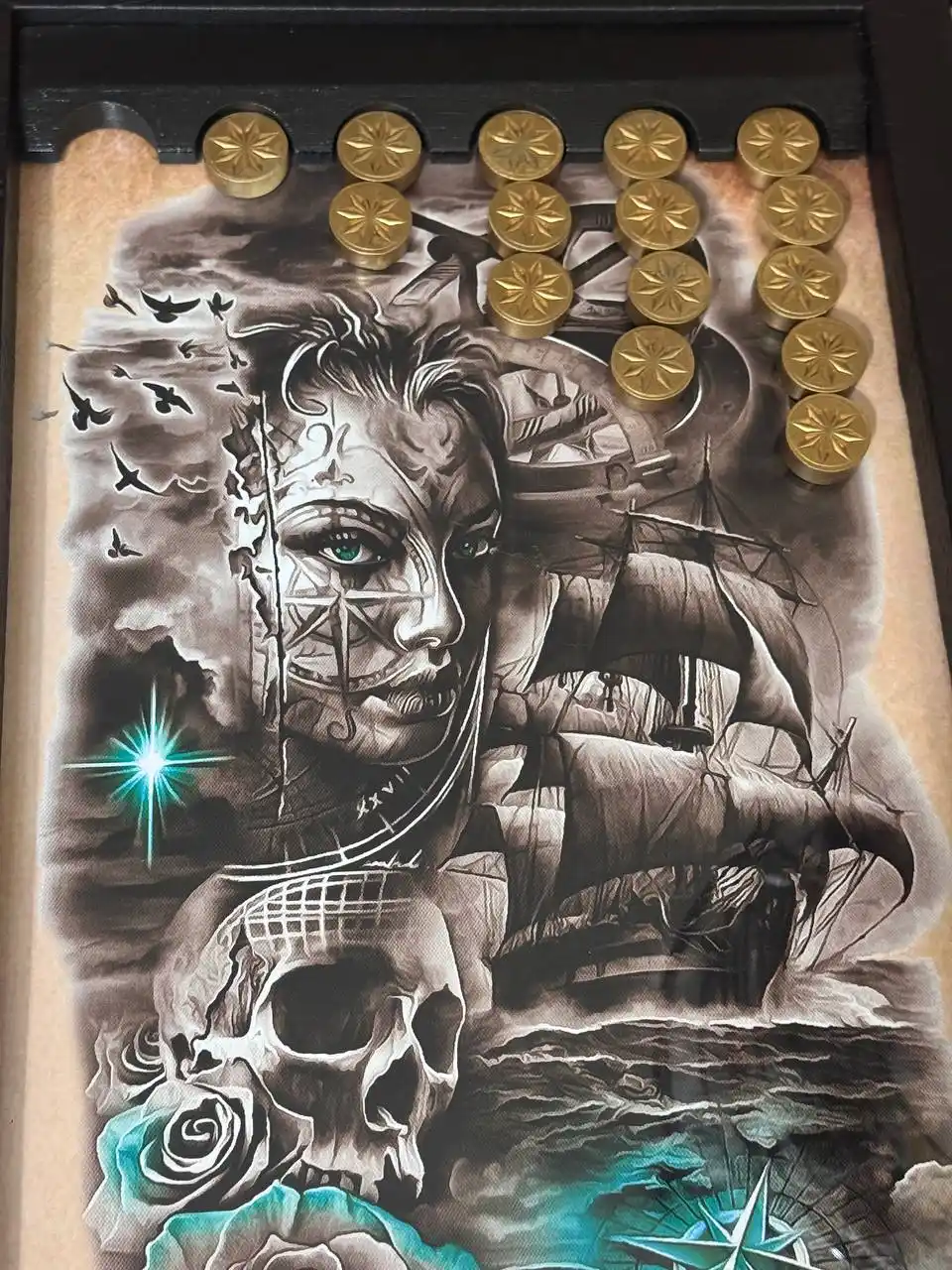 Нарды ручной работы