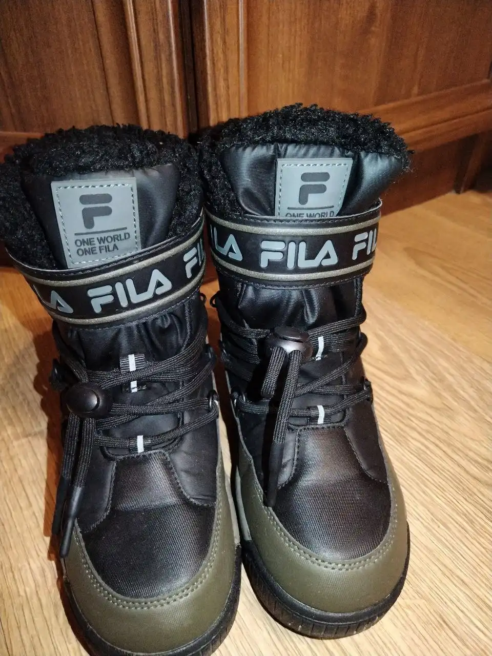 Зимние сапоги FILA для мальчика, размер 34