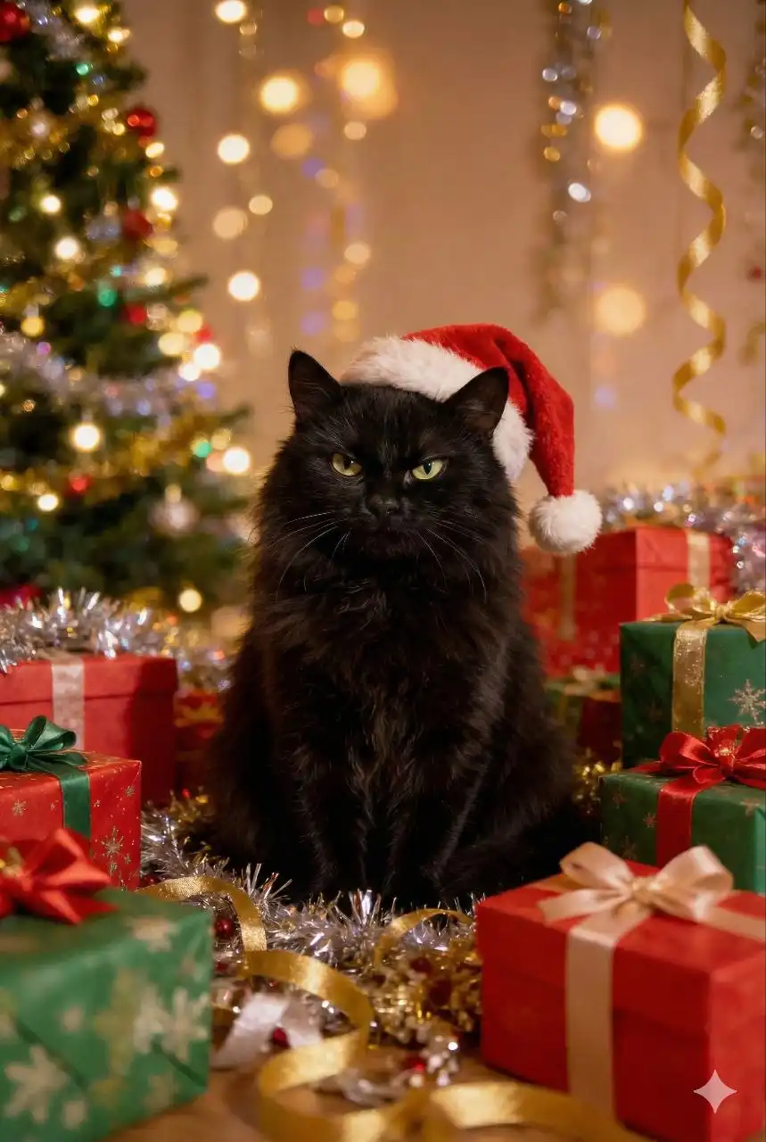 Кот Кит - пушистая тьма для дома