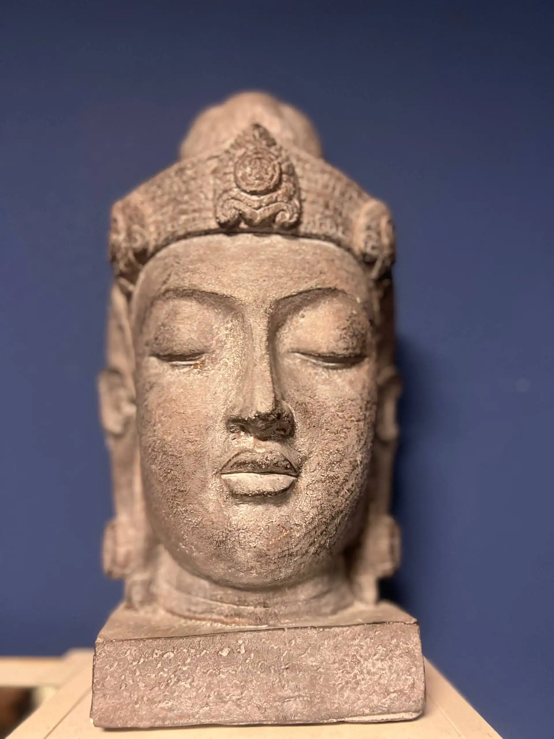 Статуэтка голова Будды из полирезины