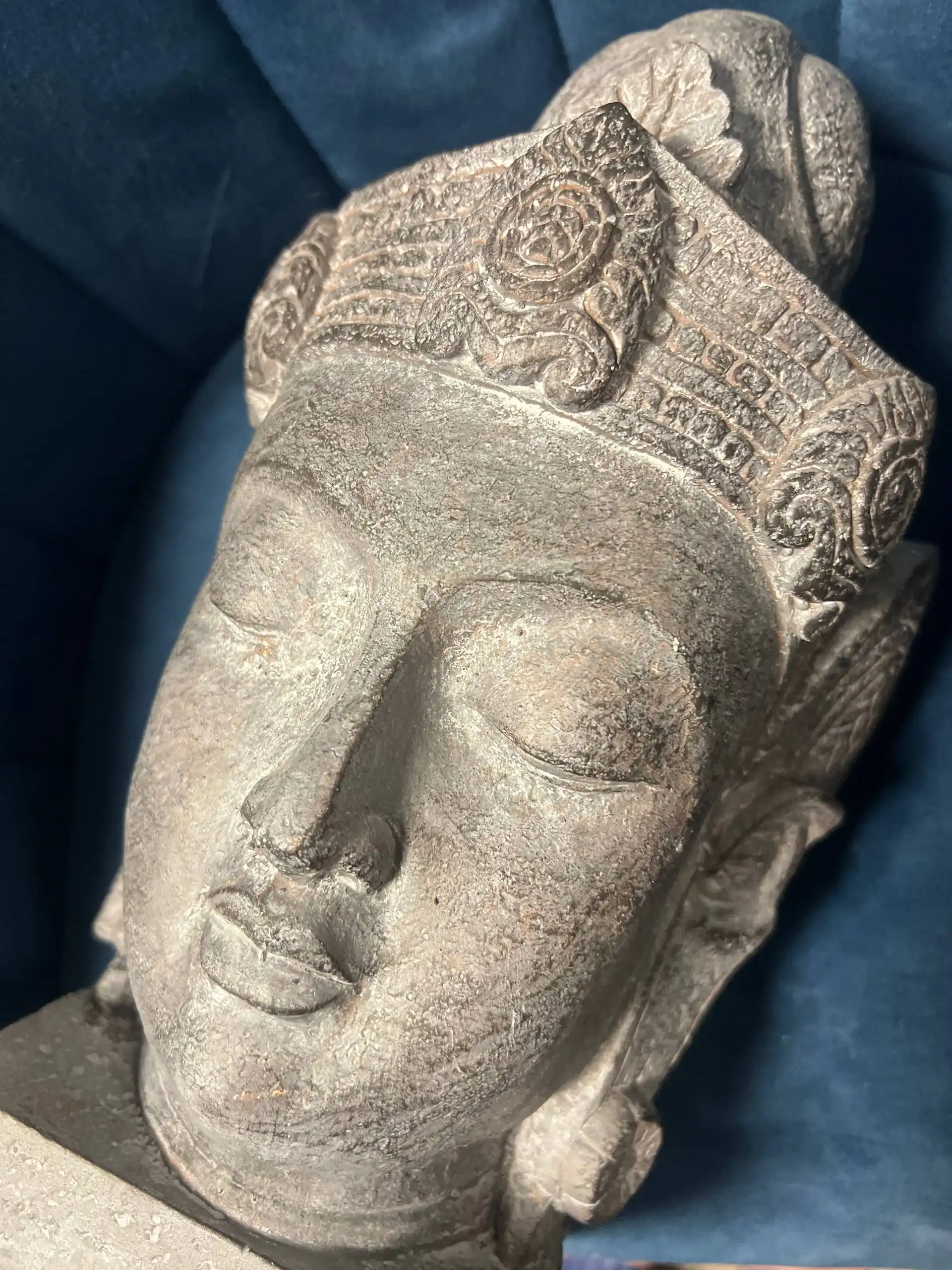 Статуэтка голова Будды из полирезины