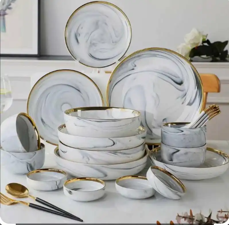 Стильный набор посуды для кухни