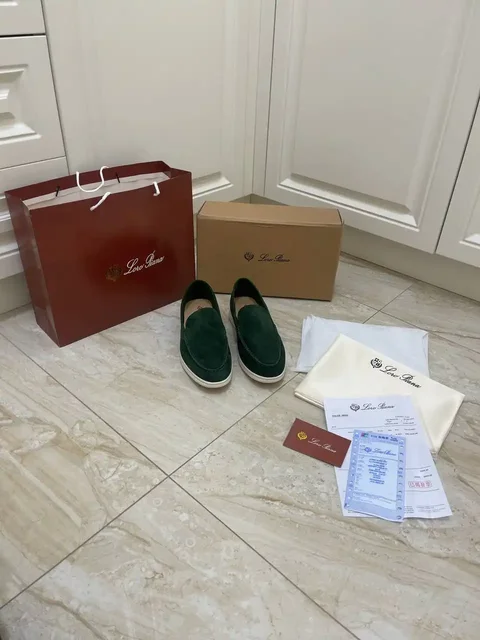 Лоферы Loro Piano из натуральной замши - Одежда в Мытищи