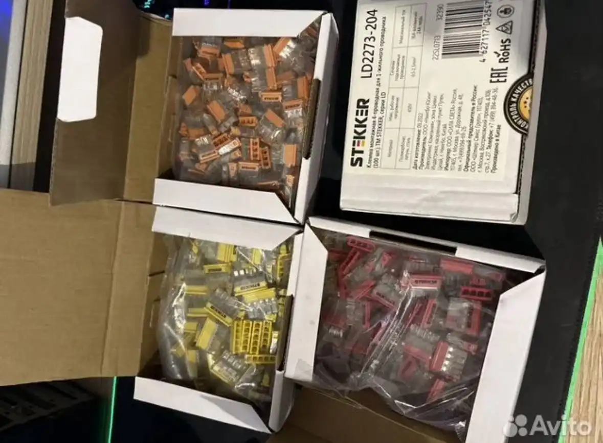 Клемма монтажная stekker