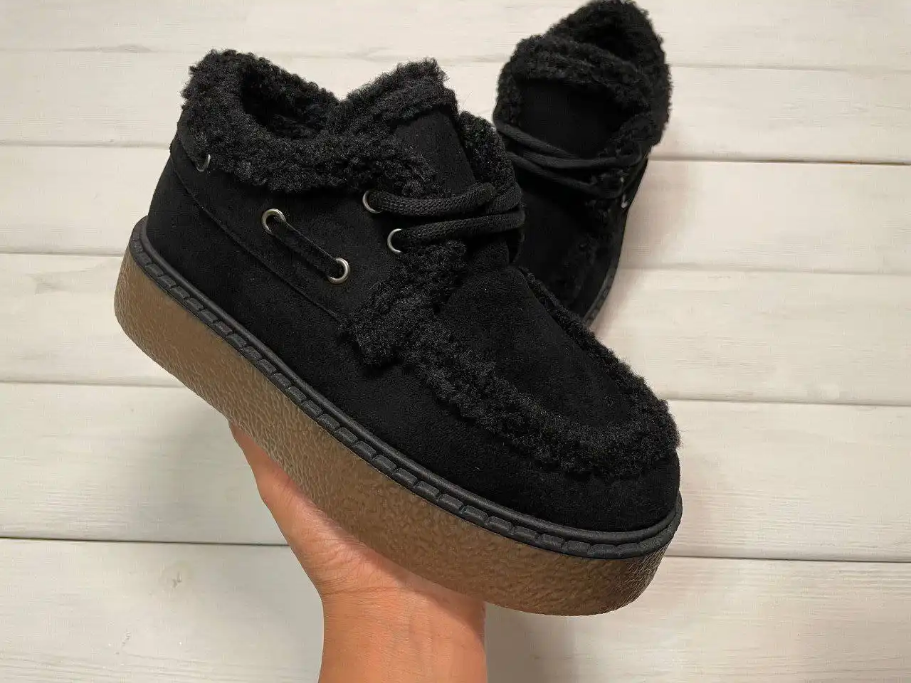 Зимние ботинки тёплые - Обувь (Одежда) в Мытищи