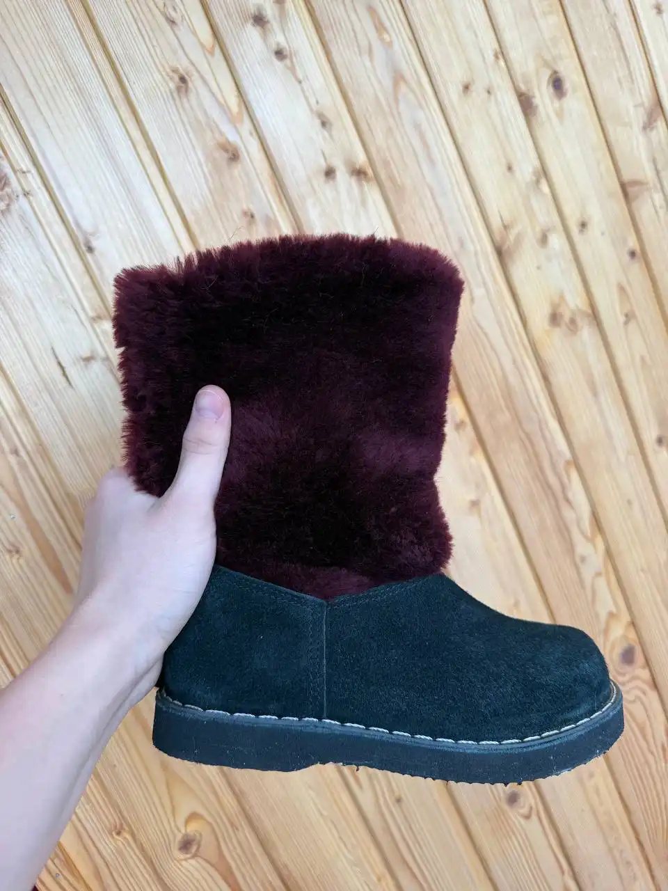 Детские унты натуральная кожа овчина - Обувь (Барахолка) в Мытищи