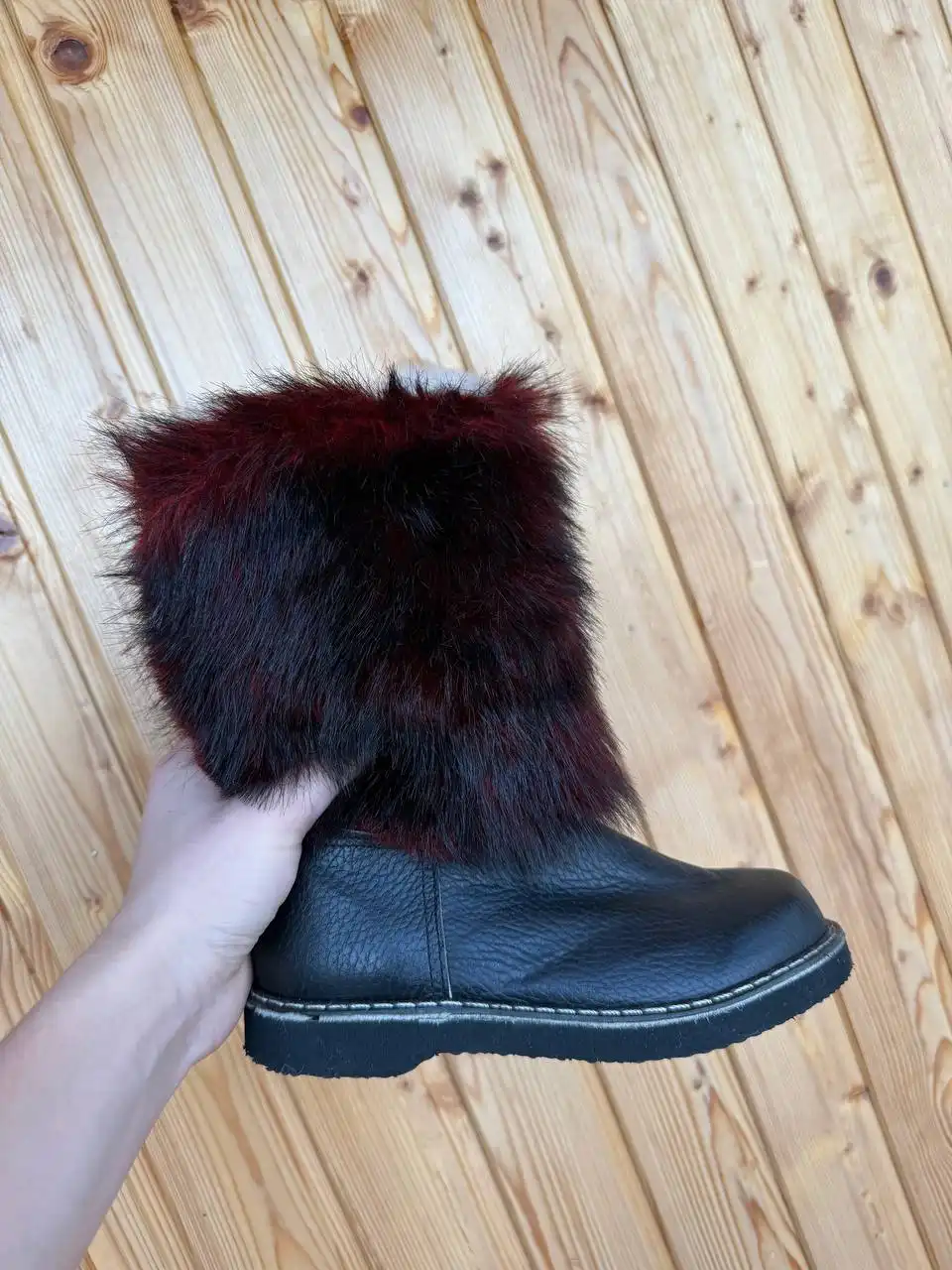 Детские унты натуральная кожа овчина - Обувь (Барахолка) в Мытищи
