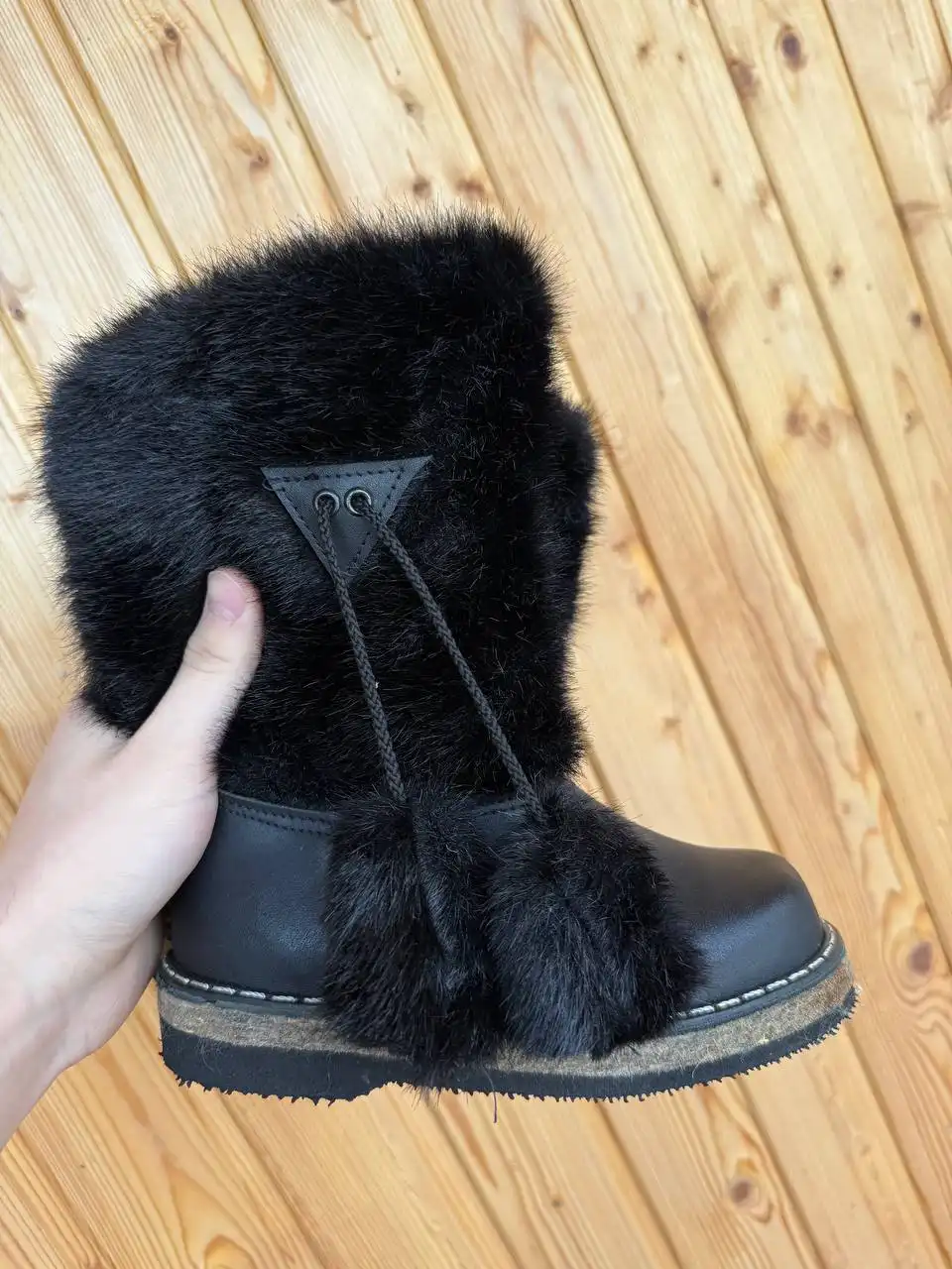 Детские унты натуральная кожа овчина - Обувь (Барахолка) в Мытищи