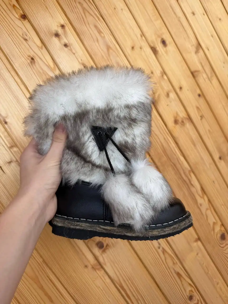 Детские унты натуральная кожа овчина - Обувь (Барахолка) в Мытищи