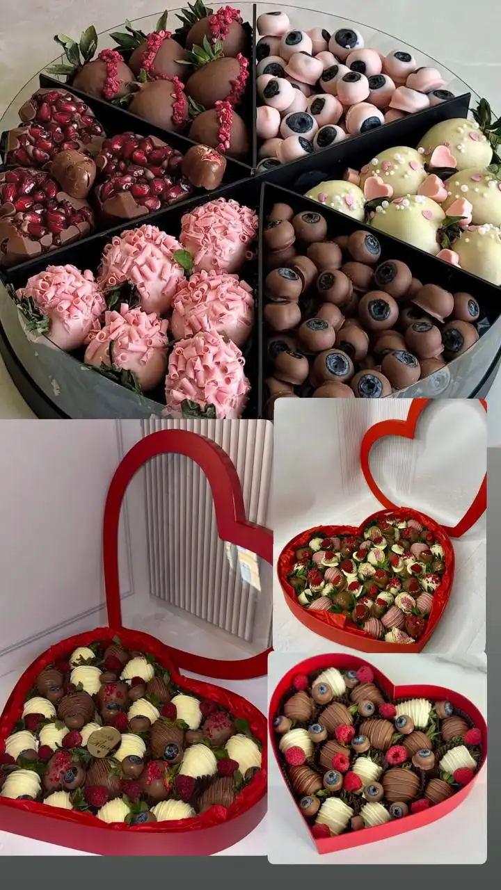 Клубника и ягоды в бельгийском шоколаде - идеальный подарок - Продукты питания (Барахолка) в Мытищи