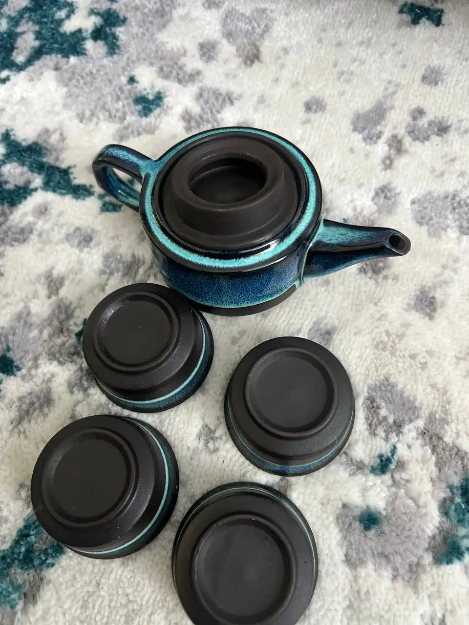 Чайный набор для чаепития с чашечками и чайничком - Посуда (Для дома и дачи) в Мытищи