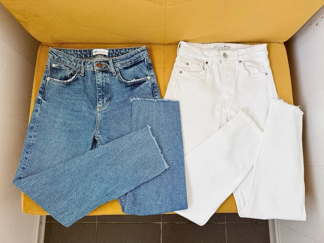 Женские джинсы Zara и Stradivarius размер 36 - Одежда в Мытищи