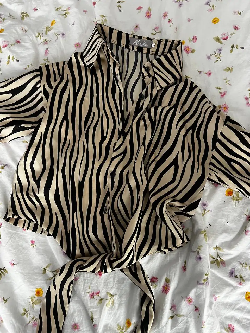 Блузка на завязках, размер 46 м - Одежда в Мытищи