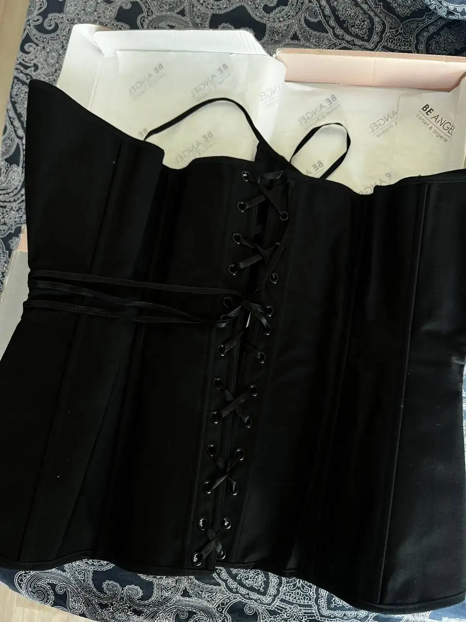 Корсет утягивающий на шнуровке новый - Женская одежда (Одежда) в Мытищи