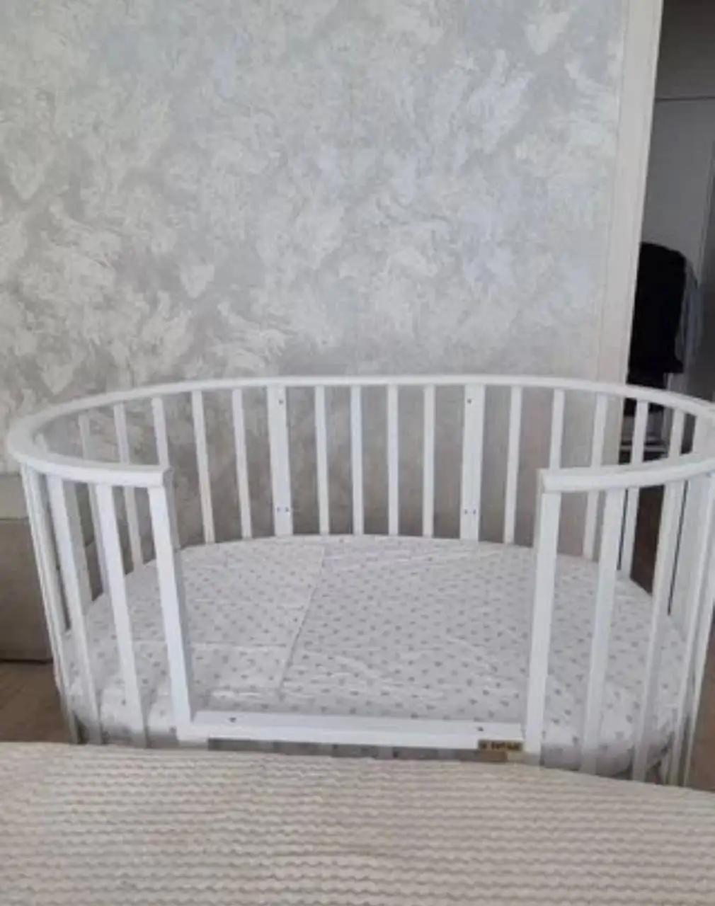 Детская кроватка-трансформер с комплектом постельного белья - Детская мебель (Товары для детей) в Мытищи