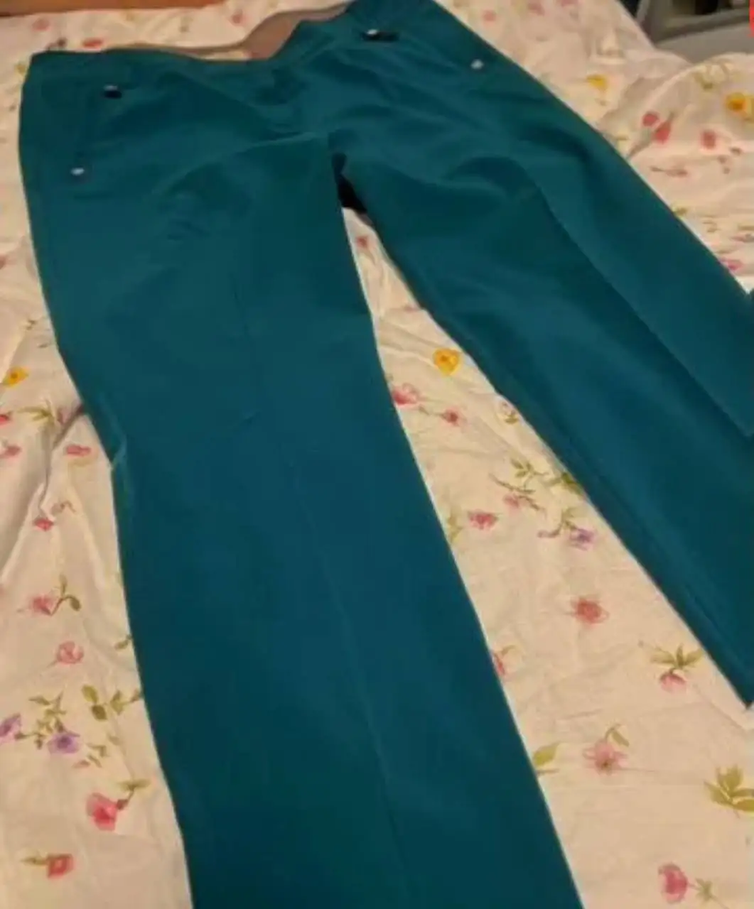 Женские брюки зеленые и синие размер S - Женская одежда (Одежда) в Мытищи