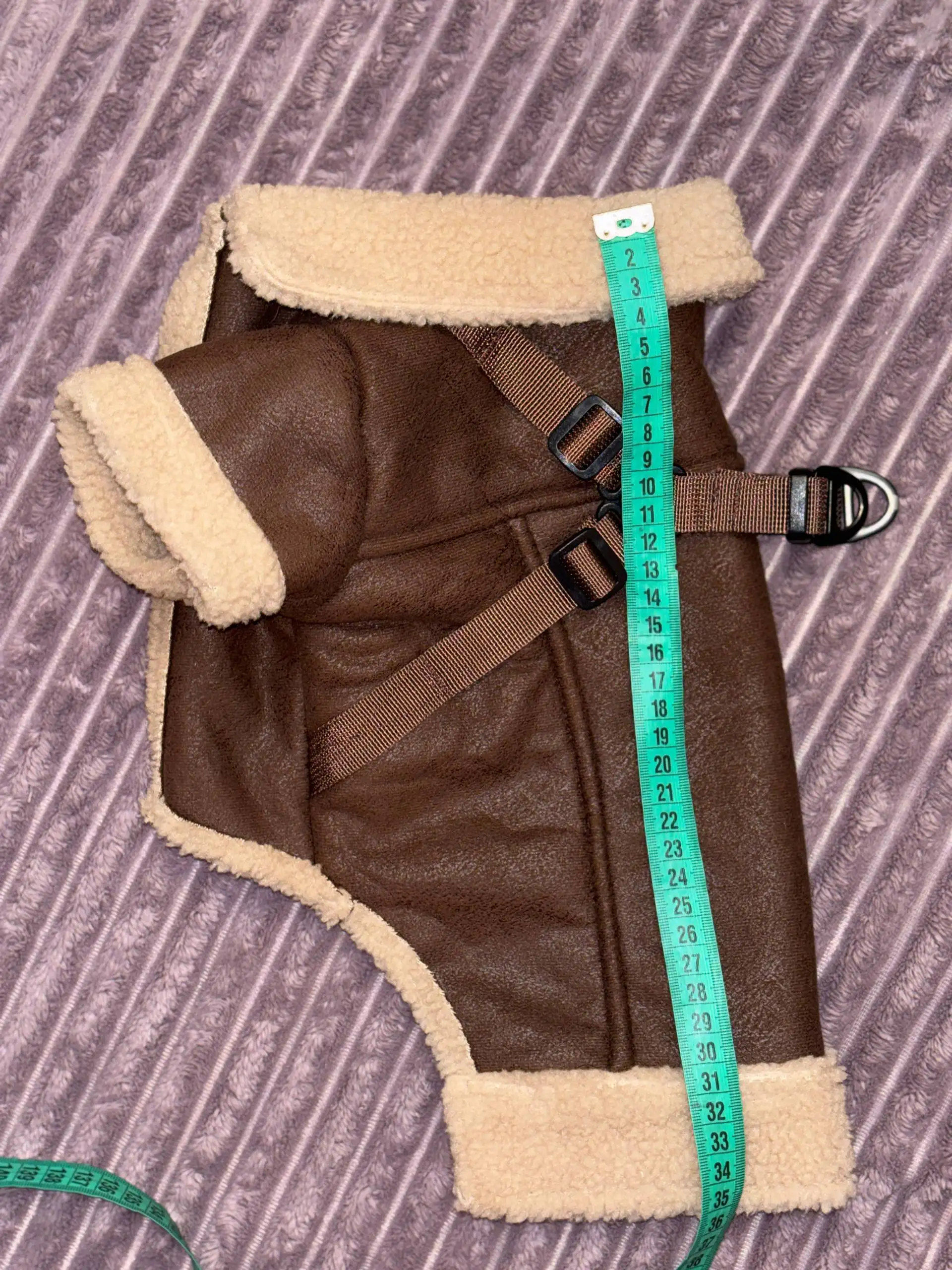 Продам кожаную куртку для собаки - Одежда для животных (Животные) в Мытищи