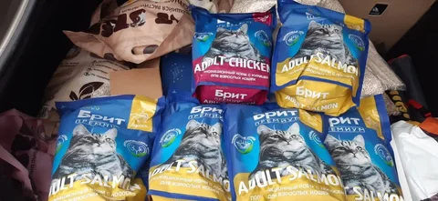 Корм Брит Премиум для кошек 2 кг - Строительные инструменты в Мытищи