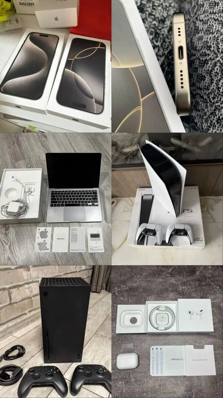 Продажа техники (PS5, Xbox, iPhone, MacBook, AirPods, JBL) - Игры, приставки и аксессуары (Электроника) в Мытищи
