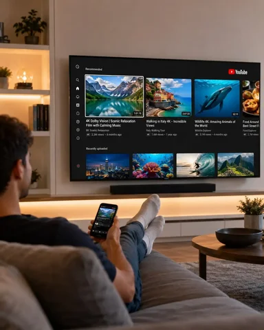 Настройка YouTube на телевизор - Ремонт и строительство в Мытищи