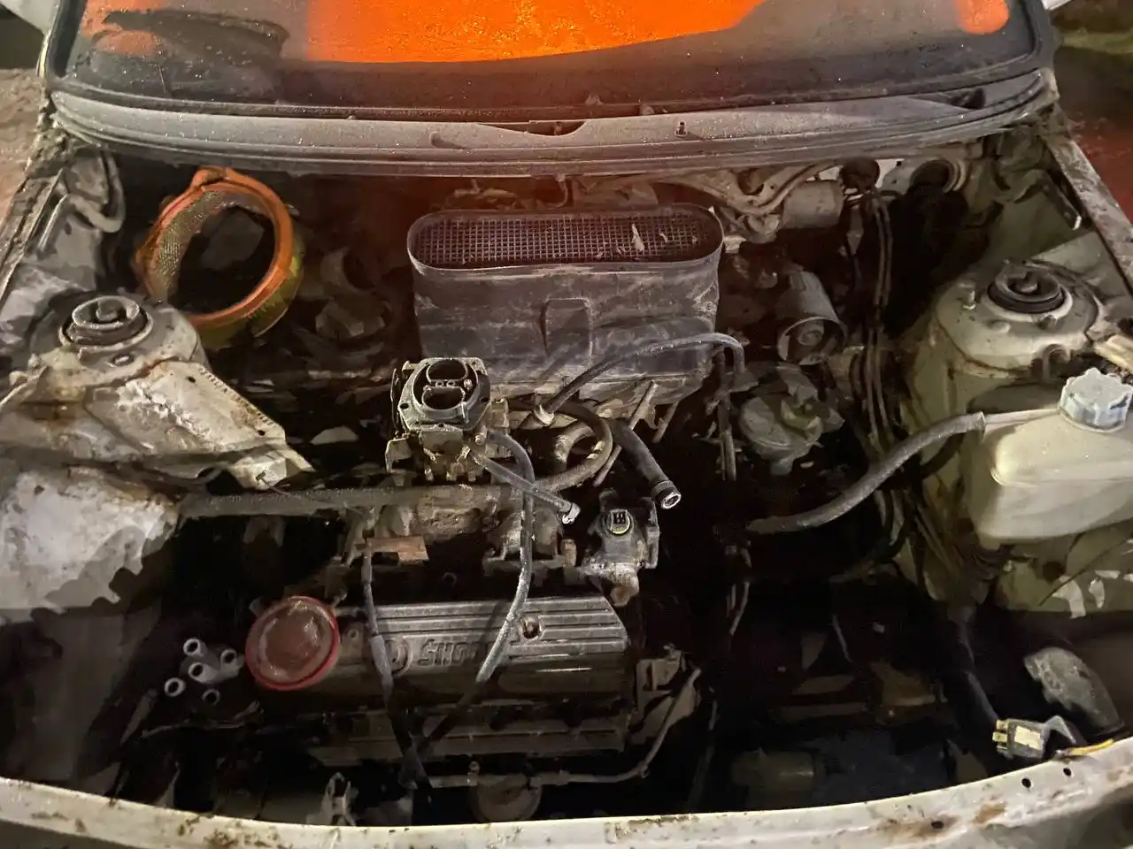 Разбор Шкоды Фелиция 1997 год с двигателем Чери Амулет