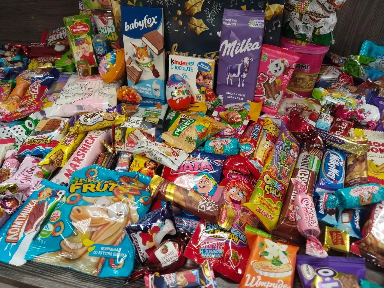 Новогодние сладкие подарки и подарочки