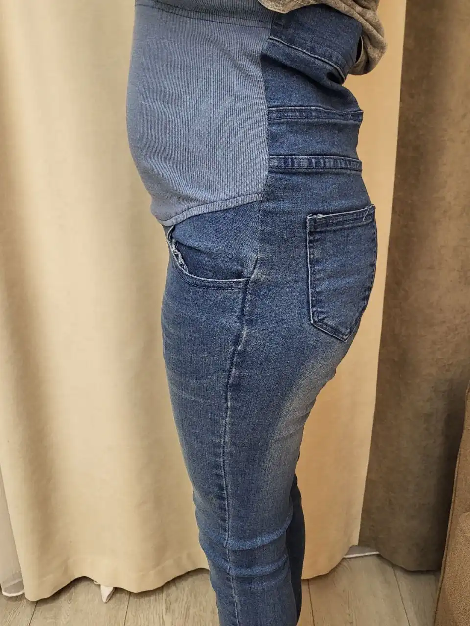Джинсы для беременных размер 42-44