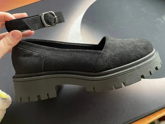 Женские лоферы 34 размера из искусственной замши - Штаны/Брюки в Чита