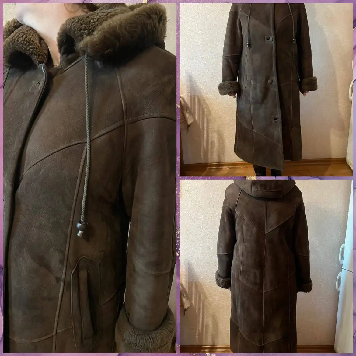 Женская дубленка натуральная, размер 46-48 - Верхняя одежда (Одежда) в Чита