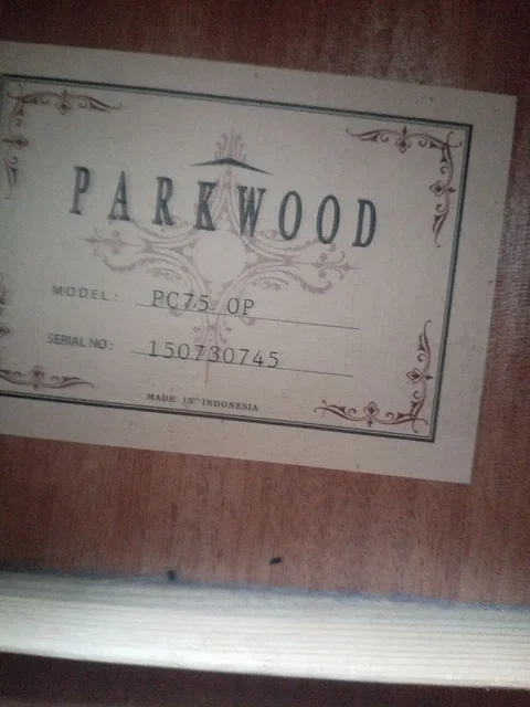 Акустическая гитара Parkwood - Хобби и отдых в Чита