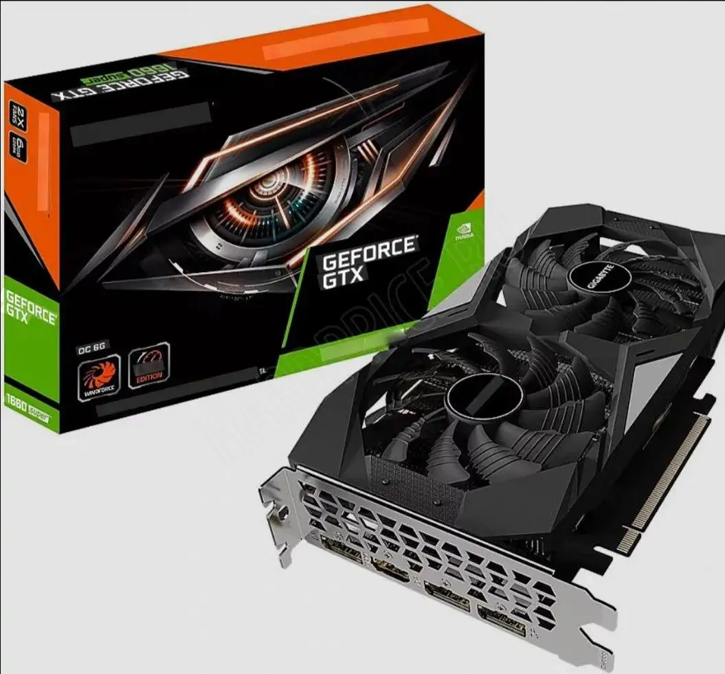 Продам мощную видеокарту 1660 super Gigabyte - Видеокарты (Электроника) в Неизвестно